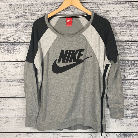 nike swoosh crew sweater